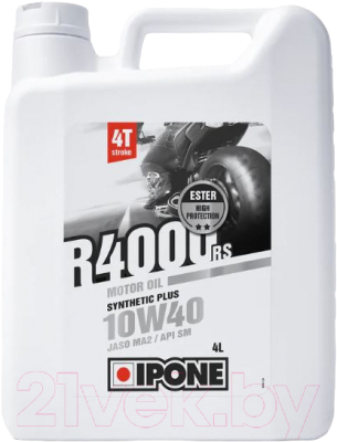 Моторное масло Ipone R4000 RS Synthetic Plus 10W40 / 800030 (4л)