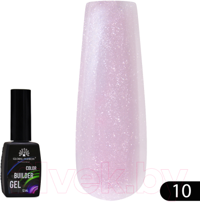 Гель-лак для ногтей Global Fashion Color Builder Gel 10 (12мл)