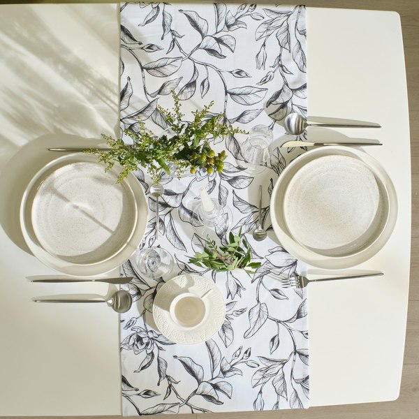 Дорожка на стол Доляна Plant Leaves / 9322530
