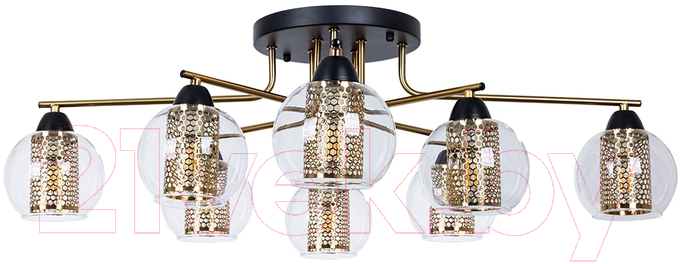 Люстра Arte Lamp Manchester A7045PL-8BK