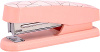 Степлер Deli Macaron / 0402F (розовый) - 