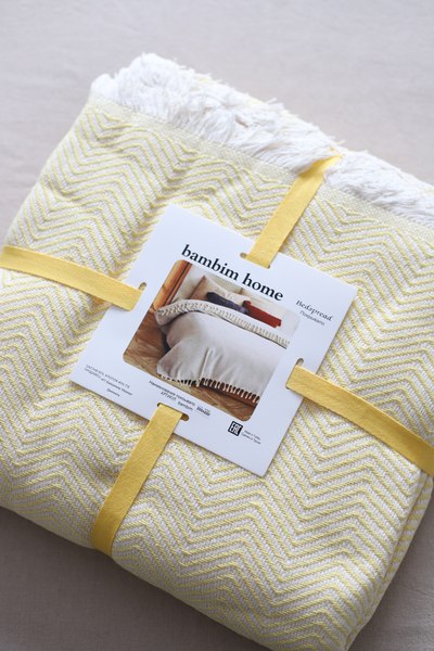 Плед Bambim Home 200х220 (желтый)