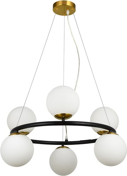 Потолочный светильник Arte Lamp Alcor A2224SP-6BK