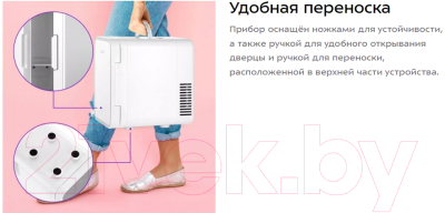 Холодильник для косметики Kitfort КТ-3158