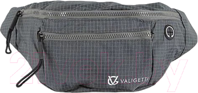 Сумка на пояс Valigetti 360-6708-VG-DGR (серый)