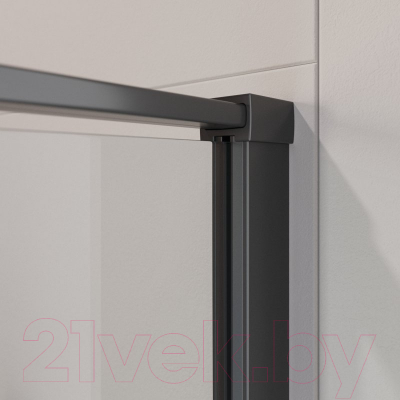 Купить Душевая дверь Cezares Liner-B-12-90-C-NERO-L  