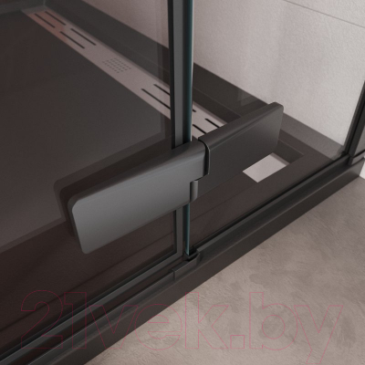 Купить Душевая дверь Cezares Liner-B-12-90-C-NERO-L  