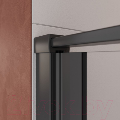 Купить Душевая дверь Cezares Liner-B-12-90-C-NERO-L  