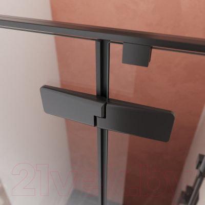 Купить Душевая дверь Cezares Liner-B-12-90-C-NERO-L  