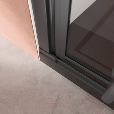 Купить Душевая дверь Cezares Liner-B-12-90-C-NERO-L  