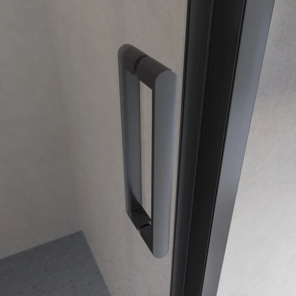 Купить Душевая дверь BelBagno Luce-BF-1-120-C-NERO в Минске