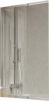 Стеклянная шторка для ванны BelBagno Luce-VF-11-90/145-C-Cr - 