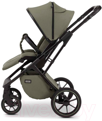 Детская универсальная коляска mooN Piu 2 в 1 2024 / 64960630-655 (Moss Green/655)