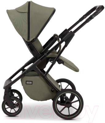 Детская универсальная коляска mooN Piu 2 в 1 2024 / 64960630-655 (Moss Green/655)