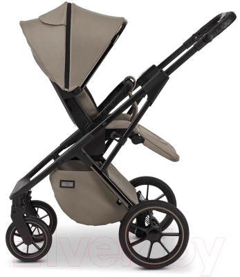 Детская универсальная коляска mooN Piu 2 в 1 2024 / 64960630-622 (Mud/Black/Chrome/622)