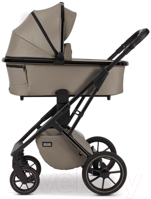 Детская универсальная коляска mooN Piu 2 в 1 2024 / 64960630-622 (Mud/Black/Chrome/622)