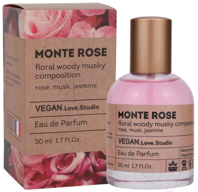 Парфюмерная вода Delta Parfum Vegan Love Studio Monte Rose (50мл)