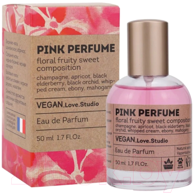 Парфюмерная вода Delta Parfum Vegan Love Studio Pink Perfume (50мл)