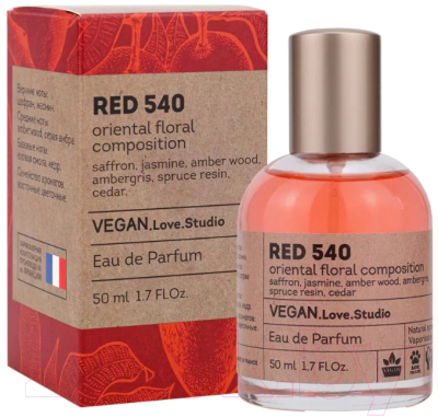 Парфюмерная вода Delta Parfum Vegan Love Studio Red 540 (50мл)