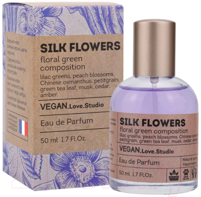 Парфюмерная вода Delta Parfum Vegan Love Studio Silk Flowers (50мл)