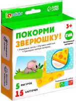 Развивающий игровой набор Zabiaka IQ Покорми зверюшку / 9759533 - 