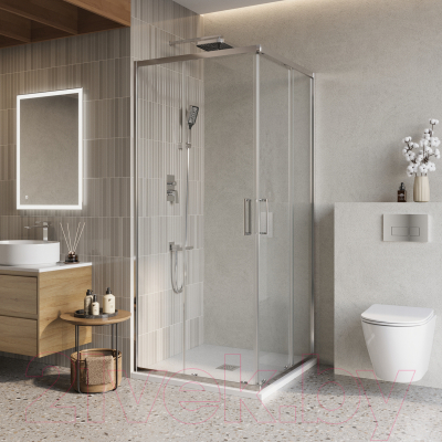 Купить Душевой уголок BelBagno Luce-A-2-80-C-Cr в Бресте