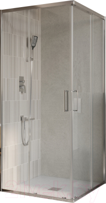 Душевой уголок BelBagno Luce-A-2-80-C-Cr