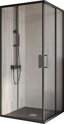 

Душевой уголок, Luce-A-2-90-C-NERO