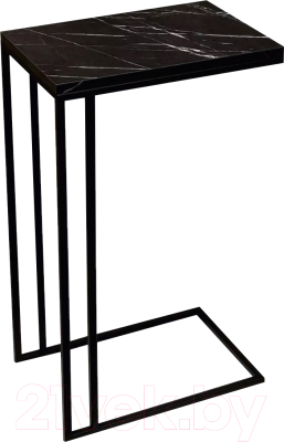 Приставной столик BZT Simmin Duo SDBD001 (черное двойное основание/черная доска)