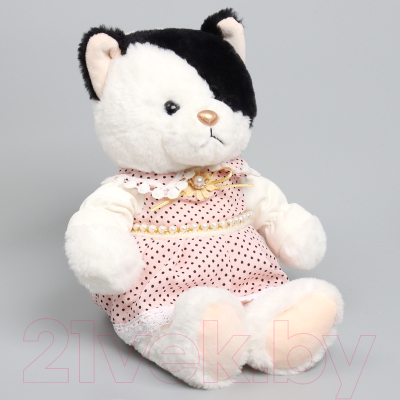 Мягкая игрушка Milo Toys Little Friend. Кошечка в розовом платье / 9905649