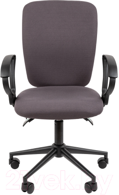Кресло офисное Chairman 9801 (ткань Т13 серый/черный)