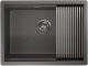 Миниатюра изображения товара Мойка кухонная GRANULA GR-6045U (графит матовый)