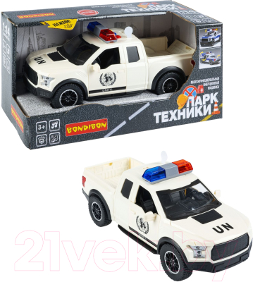 Автомобиль игрушечный Bondibon Пикап полиция / ВВ6088