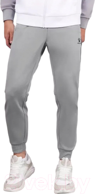 Брюки спортивные Kelme Knitted Leg Trousers / 7361CK1078-222 (2XL, серый)