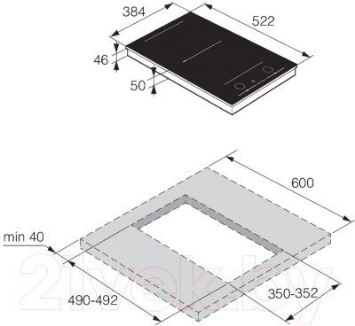 Индукционная варочная панель Asko HID352GC