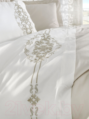 Комплект постельного белья Dantela Vita Intence с вышивкой 200x220 / 10065