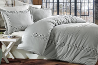 Комплект постельного белья Dantela Vita Elina с вышивкой 200x220 / 10584 - 