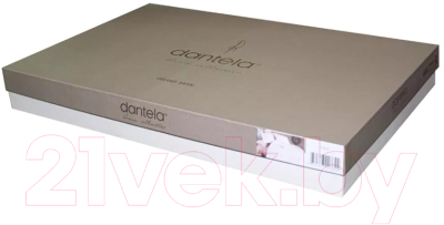Комплект постельного белья Dantela Vita Pamira с вышивкой 200x220 / 11060 (белый)