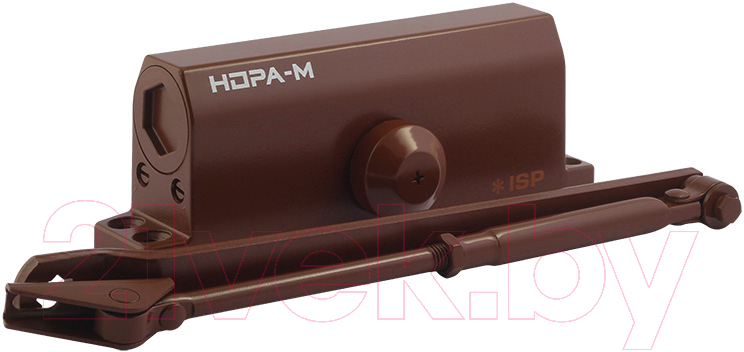 Доводчик с рычагом Нора-М Isparus 450 (коричневый)