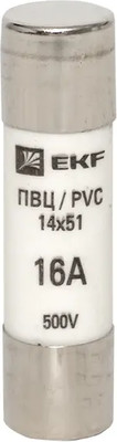 Предохранитель плавкий EKF pvc-14x51-16 -
