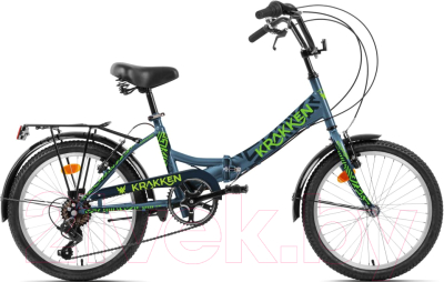Велосипед Krakken Krabs 2.0 20 2023 (12.8, серый)