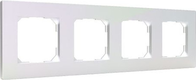 Рамка для выключателей и розеток Tokov Electric Pixel TKE-PX-RM4-C04 (перламутровый) - 