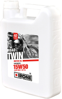 Моторное масло Ipone Road Twin 15W50 Synthetic / 800050 (4л) - 