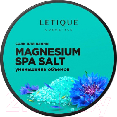 Соль для ванны Letique Magnesium Spa Salt Английская (460г)