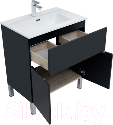Комплект мебели для ванной Aquanet Алвита New 70 / 306169