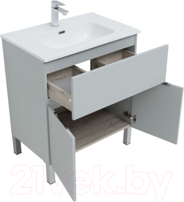Комплект мебели для ванной Aquanet Алвита New 70 / 306168