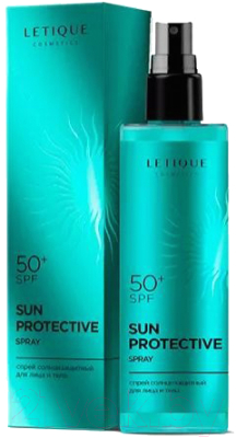Спрей солнцезащитный Letique Для лица и тела SPF50 (100мл)