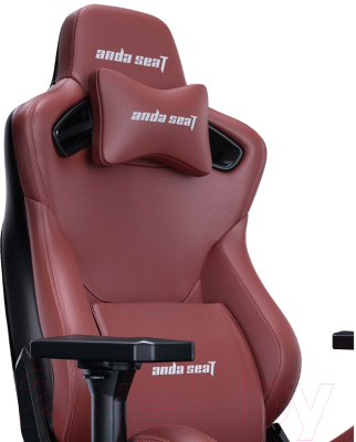 Кресло геймерское AndaSeat Kaiser Frontier / AD12Y-12-AB-PV (бордовый)