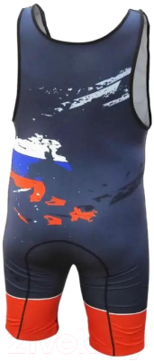 Трико для единоборств BoyBo Flag BT15 (XS, черный)