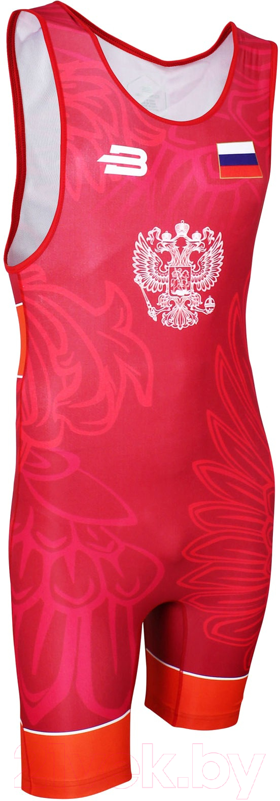 Трико для единоборств BoyBo Profi Gerb BT30 (5XL, красный)